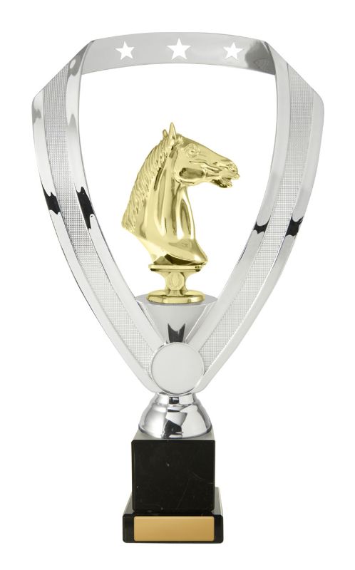 W22-9811 Backstand/Column/Horses 29cm