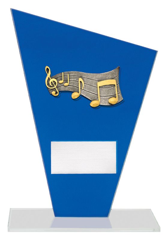 WF321C Cobalt Glass Music 21cm