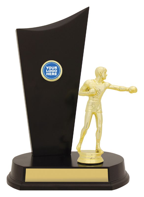 YT8348C Boxing Timber Crest 28.5cm