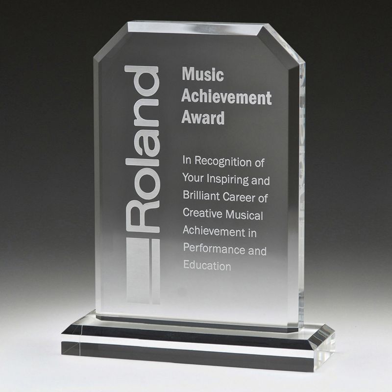 ACT01B Acrylic Archway Award 19.5cm