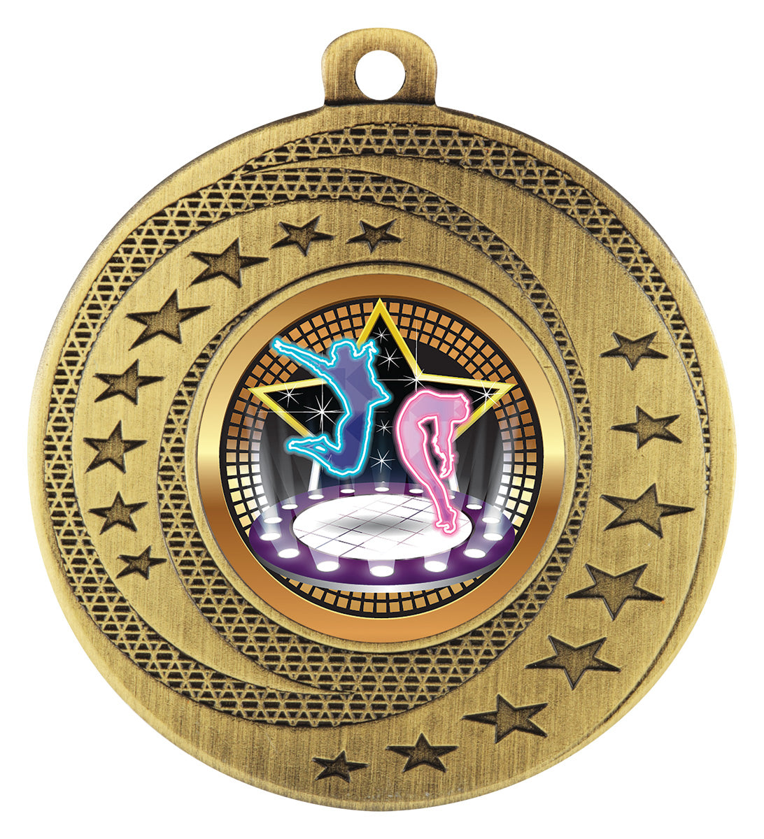 BSW132 Wayfare Medal - Dance Silhouette