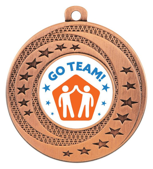 ASW144B Wayfare Medal Teamwork Bronze 5cm