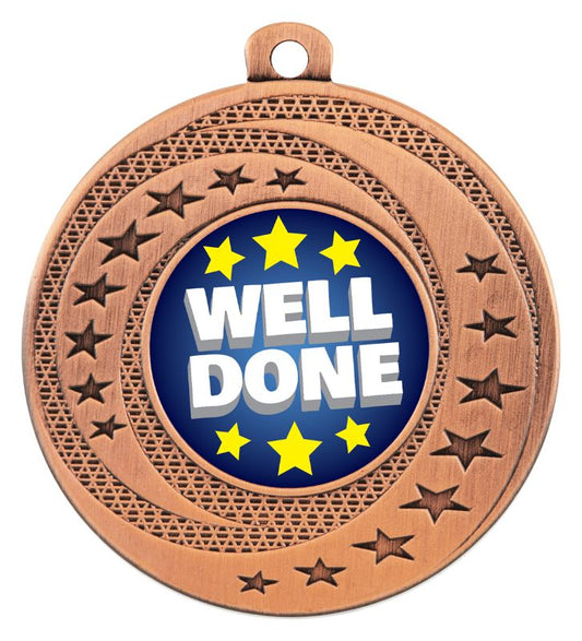 ASW150B Wayfare Medal Well Done Bronze 5cm