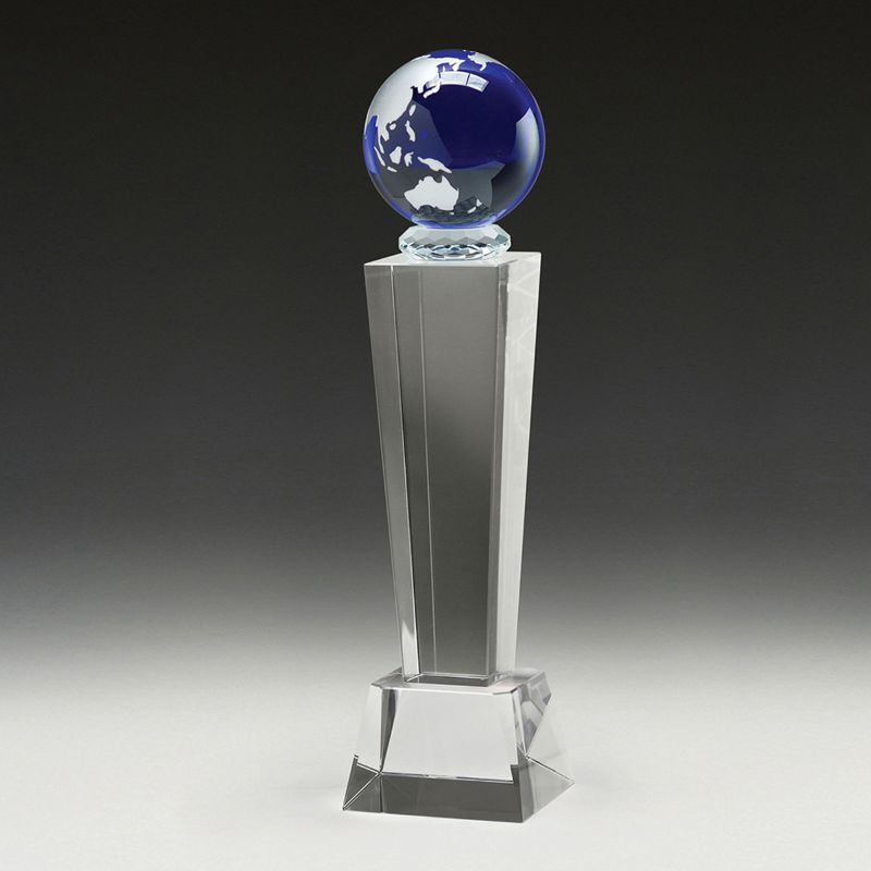 BG142M Unite Blue Globe Award 22cm