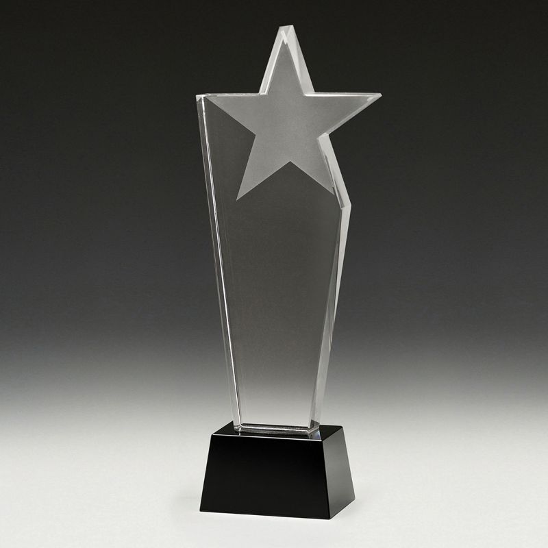 CC025 Midnight Star Crystal Award 24.5cm