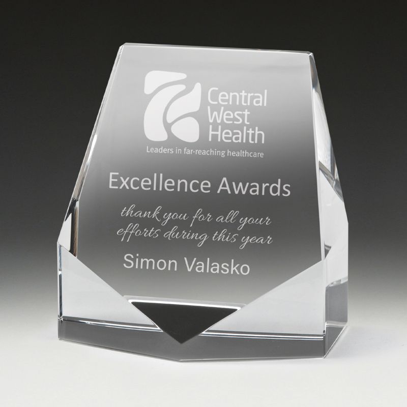 CC286 Crystal Granite Award 8.5cm