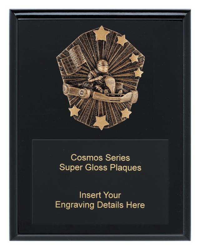 CRK765C Cosmos Super Plaque Go Kart 25cm