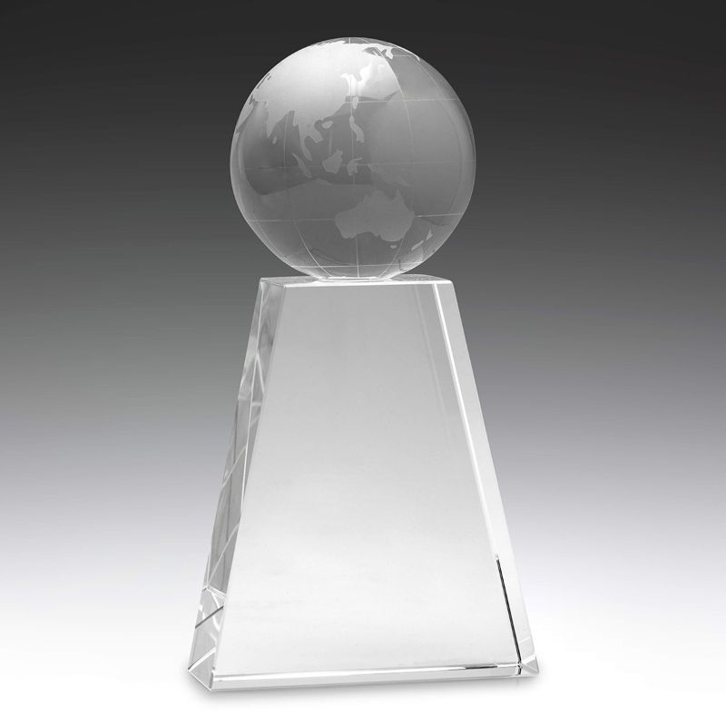 CY825C Crystal Geo Tower 21cm
