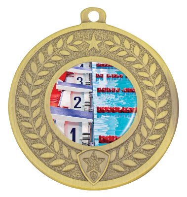 DMC201G Distinction Swim Medal Gold