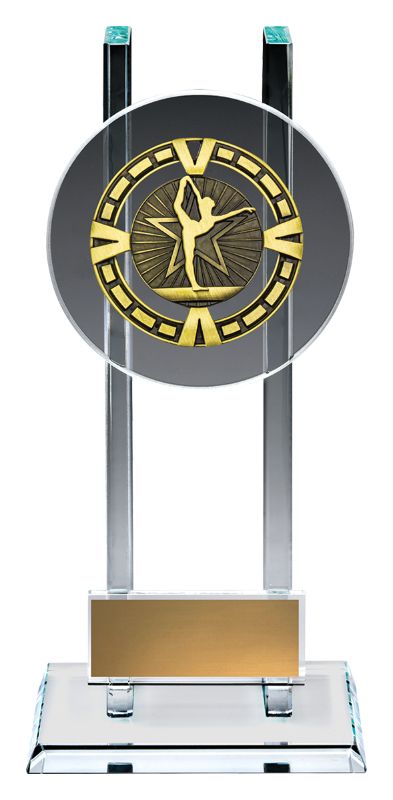 GV1014B Glass Varsity Gymnastics 19cm