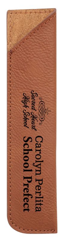 LE431 Leatherette Rawhide Pen Sleeve 16.5cm