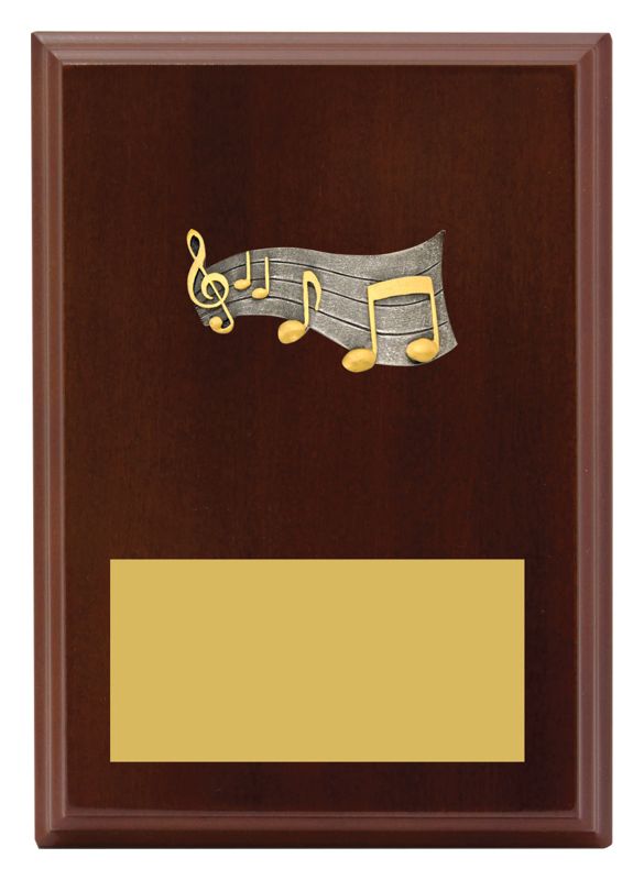 LPF421B Plaque Peak Music 17.5cm