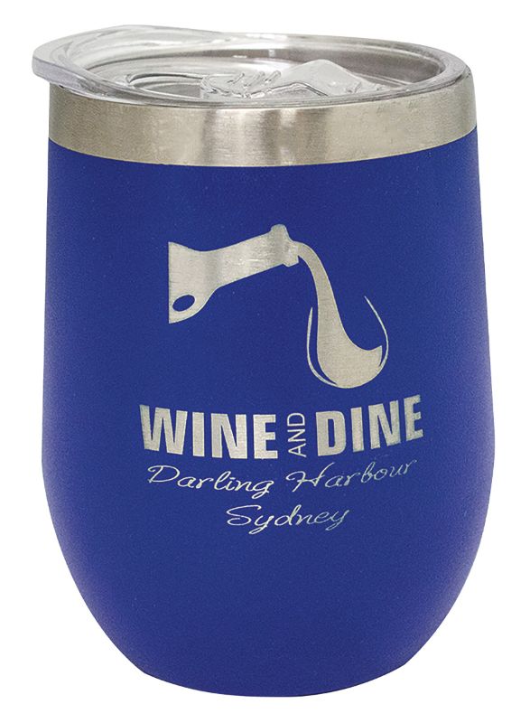 LSW103 Blue Wine Tumbler 350ml