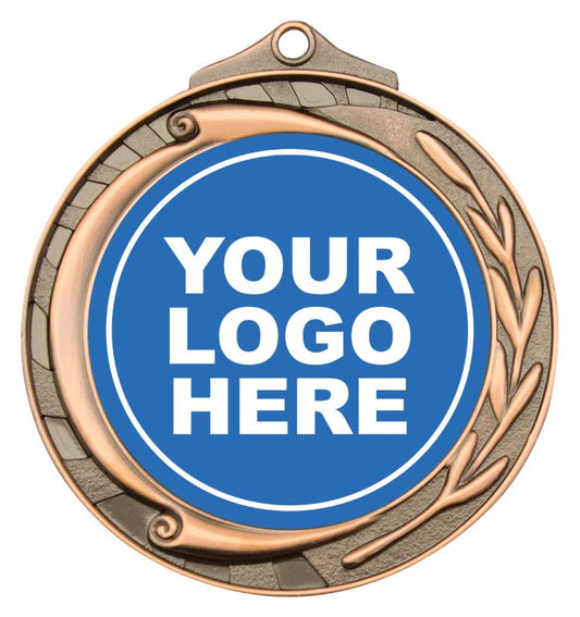 M102B Wreath Insert Medal Bronze 7cm