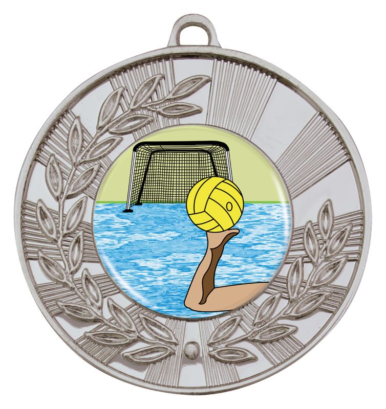 M154S-K180 Laurel Medal Silver 5cm