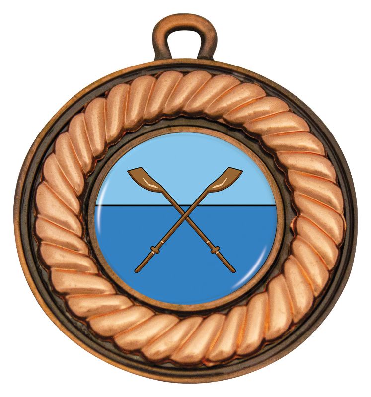M159B-K144 Rowing Bronze Medal 5cm