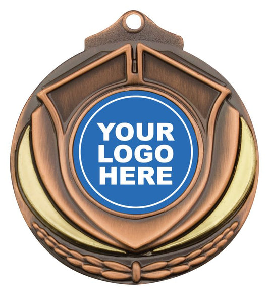 M431B Shield Medal Bronze 5.2cm