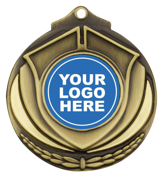 M431G Shield Medal Gold 5.2cm