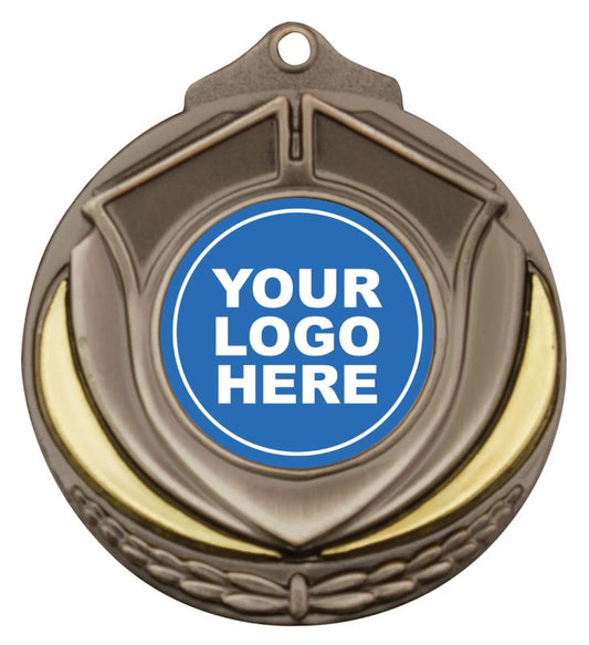 M431S Shield Medal Silver 5.2cm