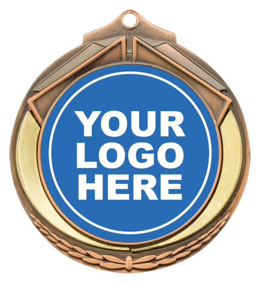 M432B Shield Insert Medal Bronze 7cm