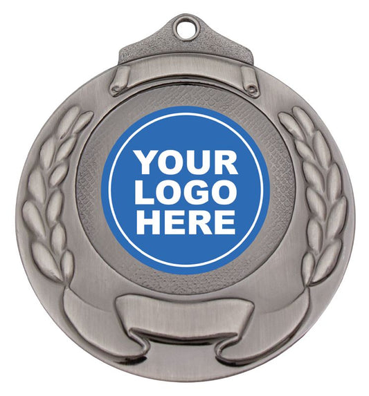 M861S Banner Wreath Silver 5.2cm