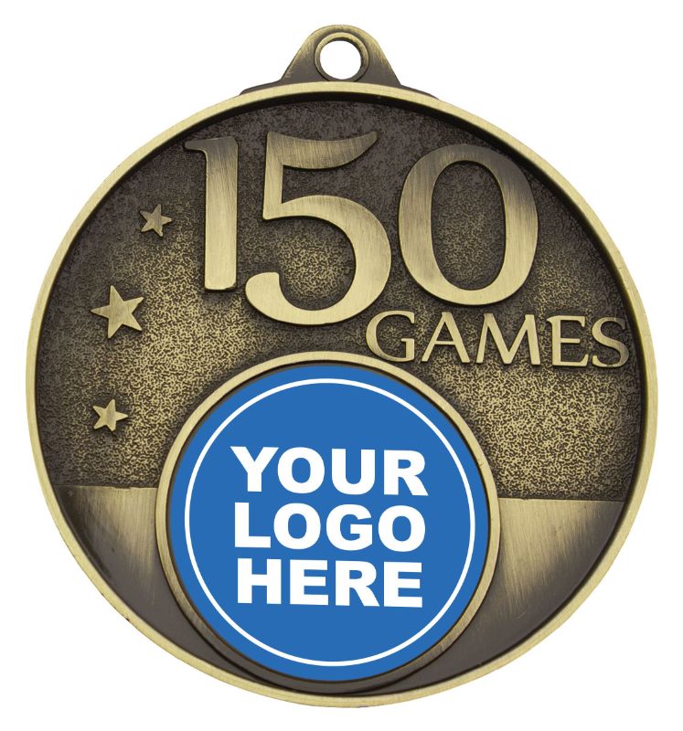 MC150G 150 Games Milestone Medal Gold 5.2cm