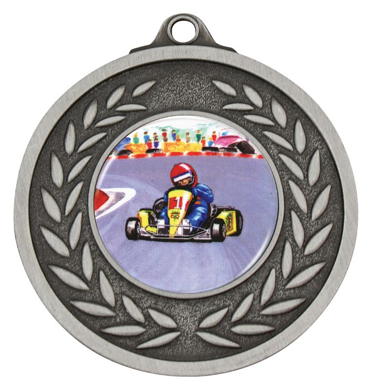 ME225S-K37 Go-Kart Silver Medal 5cm