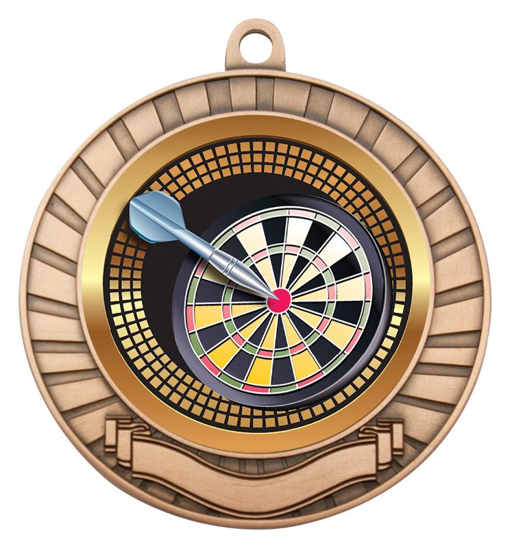 MES238B Eco Scroll Darts Bronze 7cm