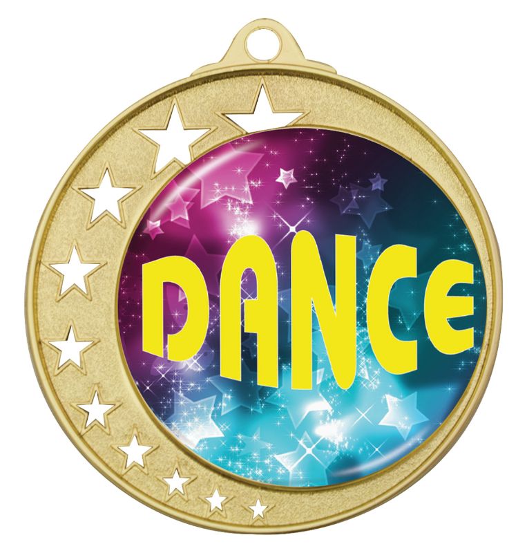 MH970G-C324 Dance Gold Medal 7cm