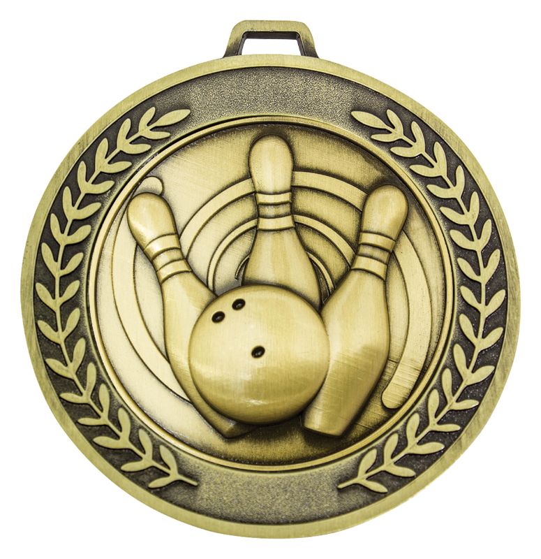 MMJ552G Prestige Tenpin Gold Medal 7cm