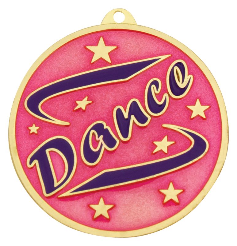 MP035G Dance Medal Word 5cm
