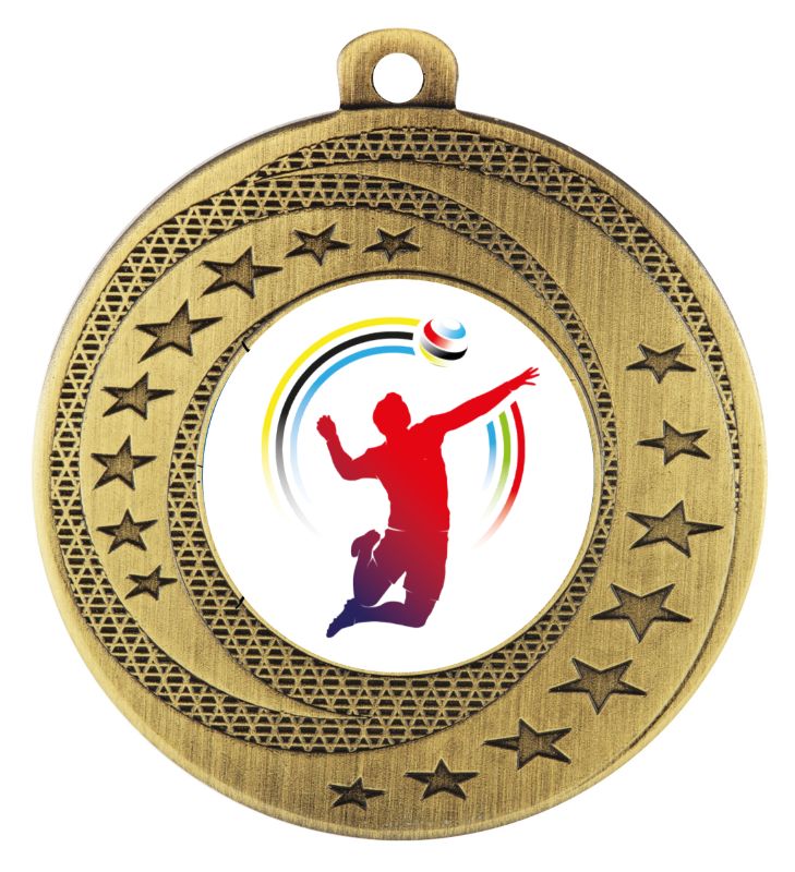 MW950G-Fistball Medal Gold 5cm