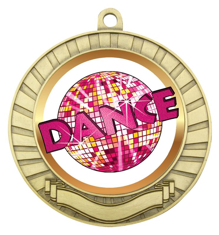MY201G-B19 Dance Gold Medal 7cm