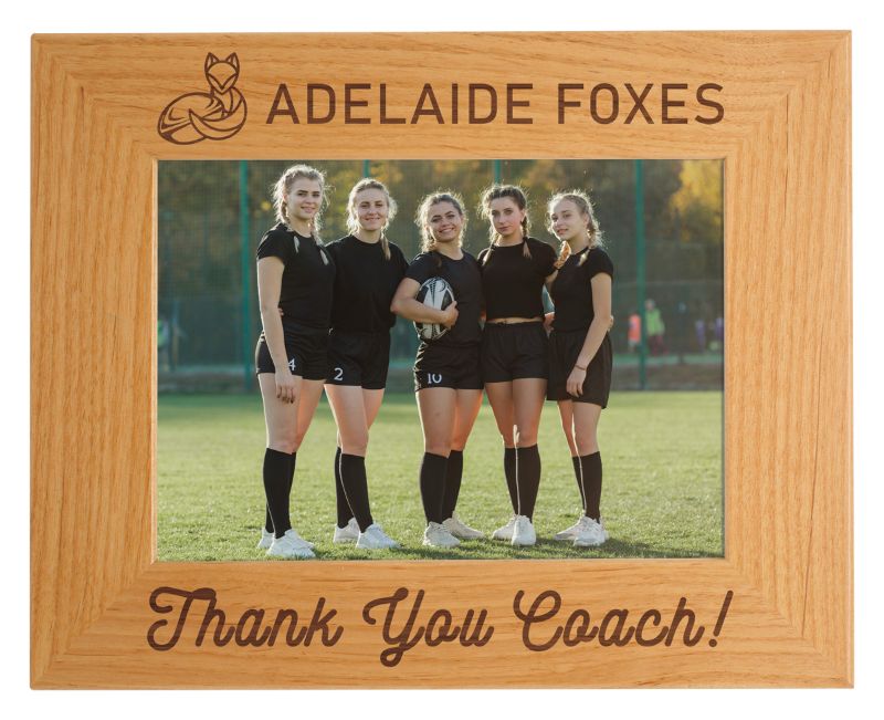 PTF157 Wood Photo Frame with Easel 190 x 24cm