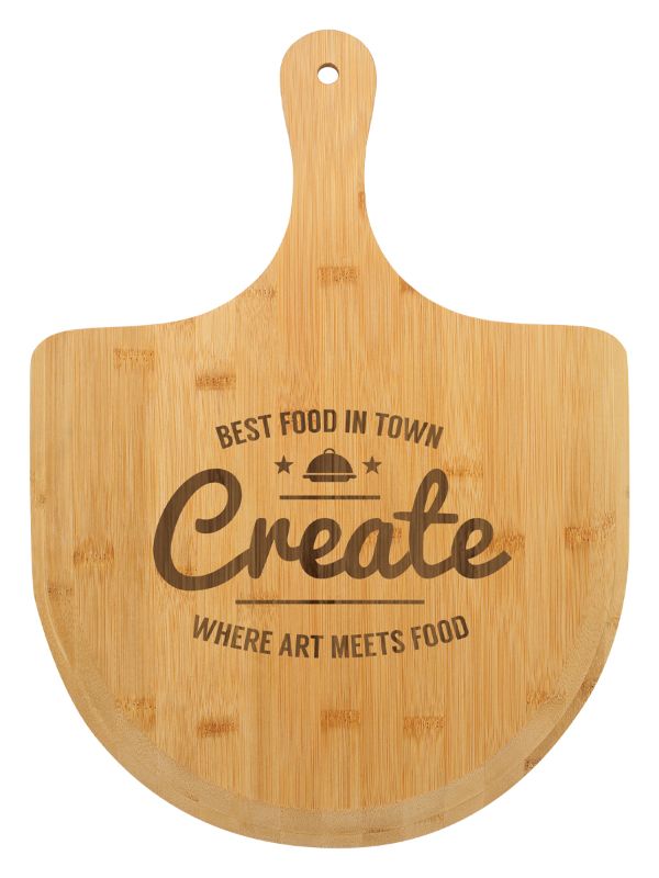 QB915 Bamboo Pizza Board 45cm