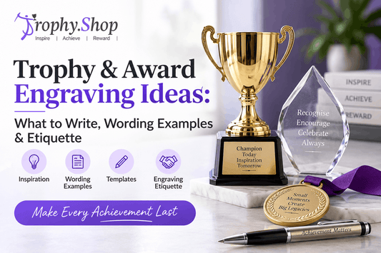 Trophy & Award Engraving Ideas