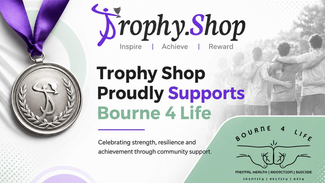 Trophy Shop Proudly Supports Bourne 4 Life Community Event