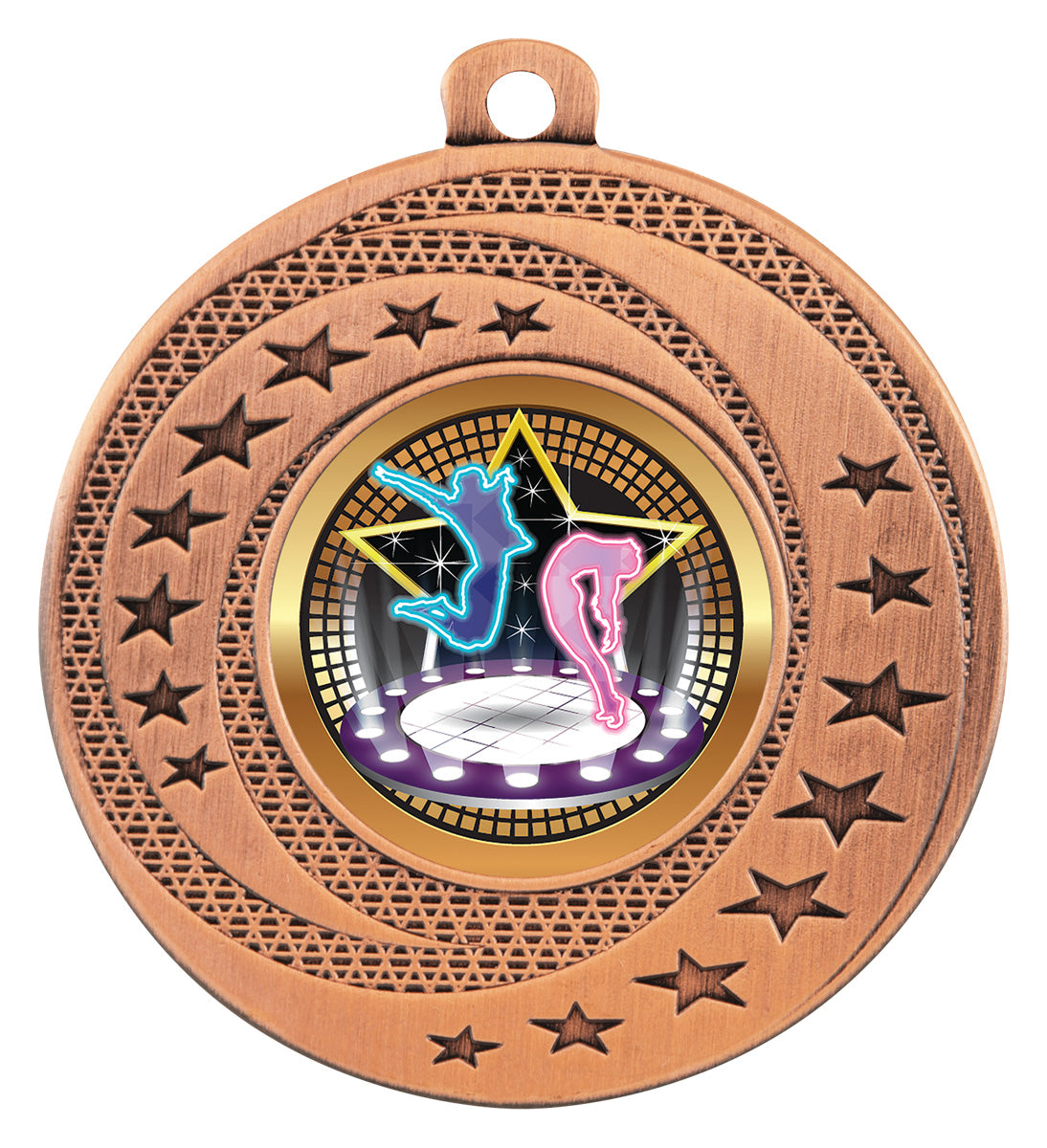 BSW132 Wayfare Medal - Dance Silhouette