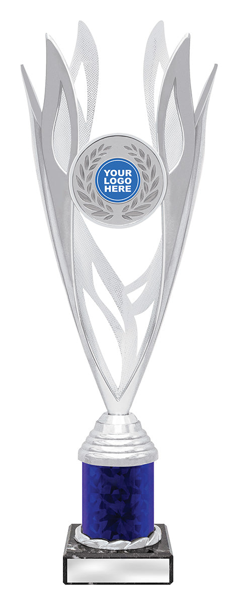 CUP89 Lantern - Silver / Blue