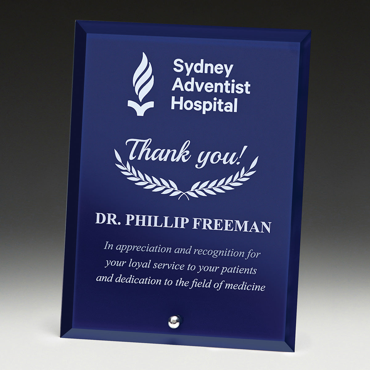 WP13 Radiant Plaque Blue