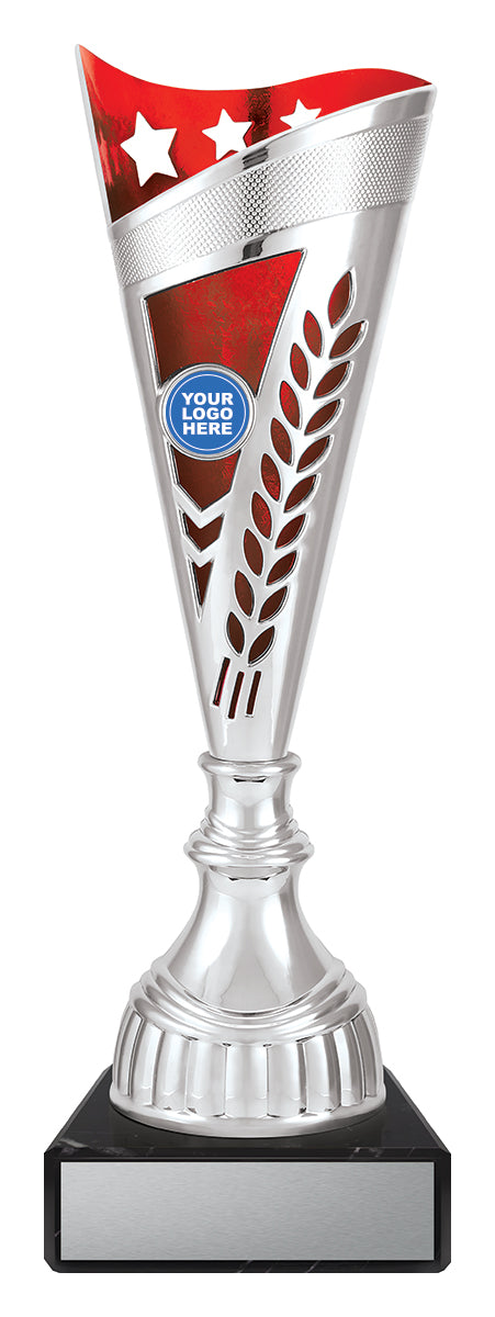 CUP49 Starsail - Silver / Red