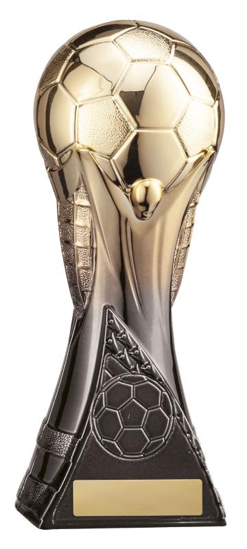 1009-9BKGA Qatar 22 World Football Trophy 15cm