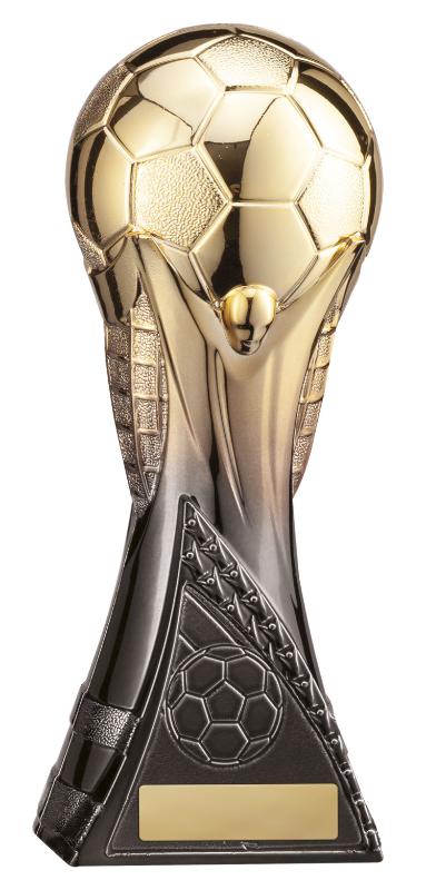 1009-9BKGB Qatar 22 World Football Trophy 17.5cm