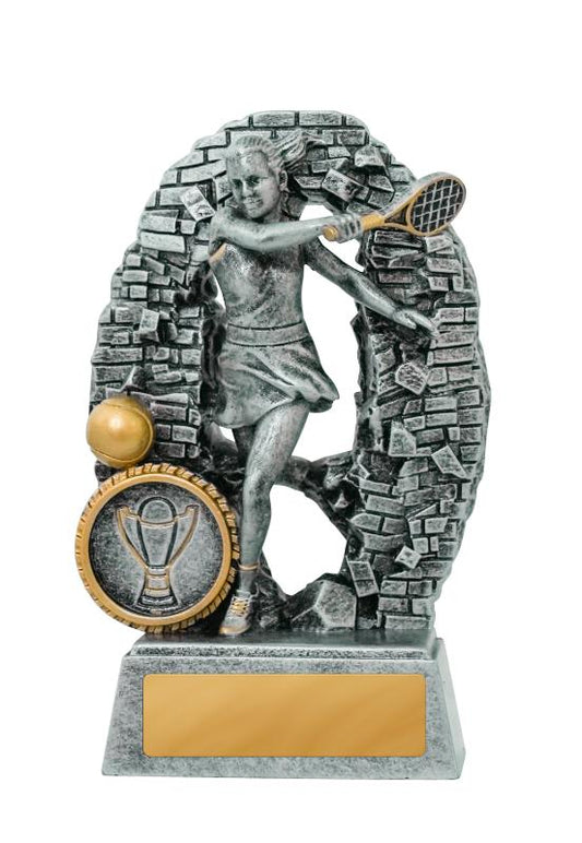 1010-12FA Breaking Down Barriers-Tennis Female 11cm