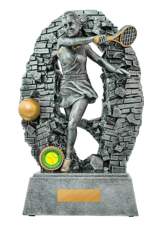 1010-12FC Breaking Down Barriers-Tennis Female 16cm