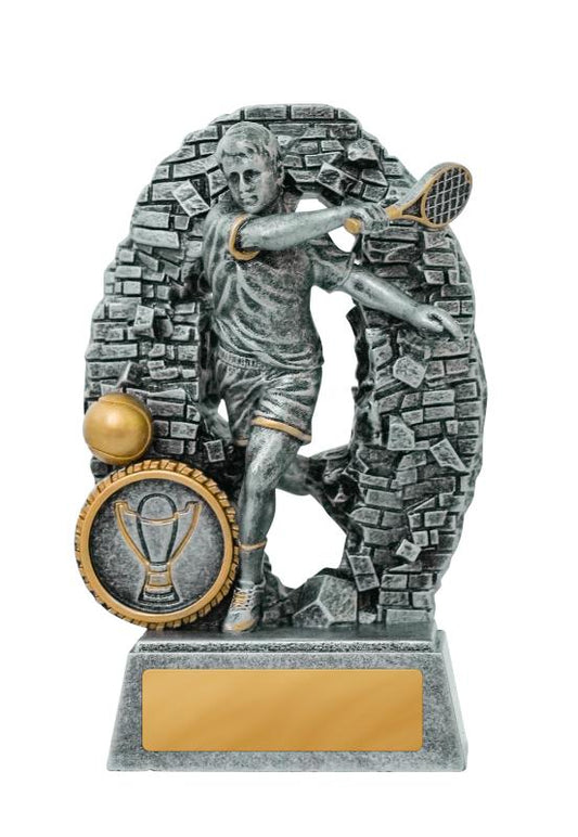 1010-12MA Breaking Down Barriers-Tennis Male 11cm