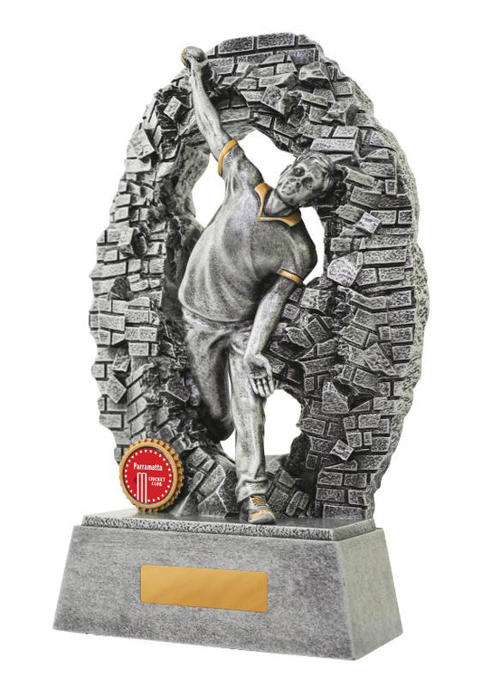 1010-1BOWME Breaking Down Barriers-Bowler Male 23cm