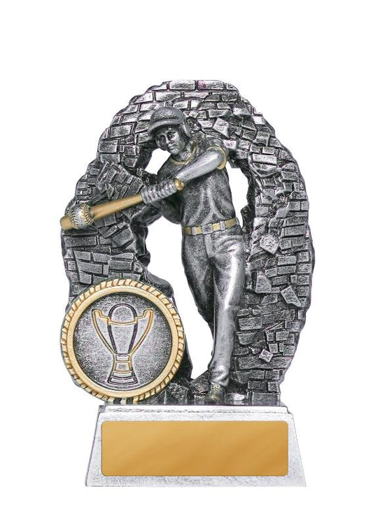 1010-5MA Breaking Down Barriers-Baseball Male 11cm