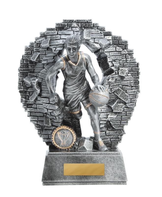 1010-7FD Breaking Down Barriers-Basketball Female 23cm
