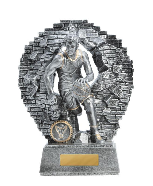 1010-7MD Breaking Down Barriers-Basketball Male 23cm